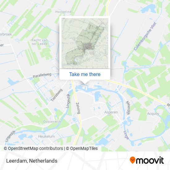 Leerdam map