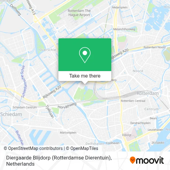 Diergaarde Blijdorp (Rotterdamse Dierentuin) map