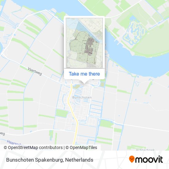 Bunschoten Spakenburg map