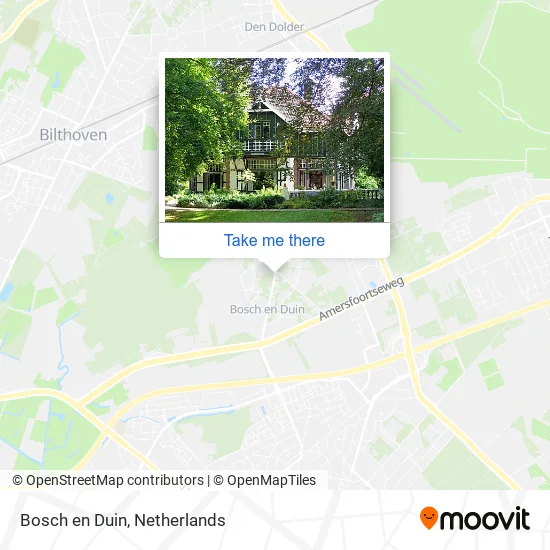 Bosch en Duin map