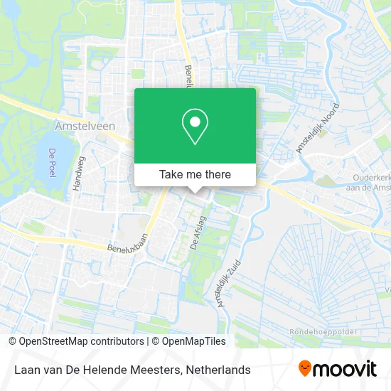 Laan van De Helende Meesters map