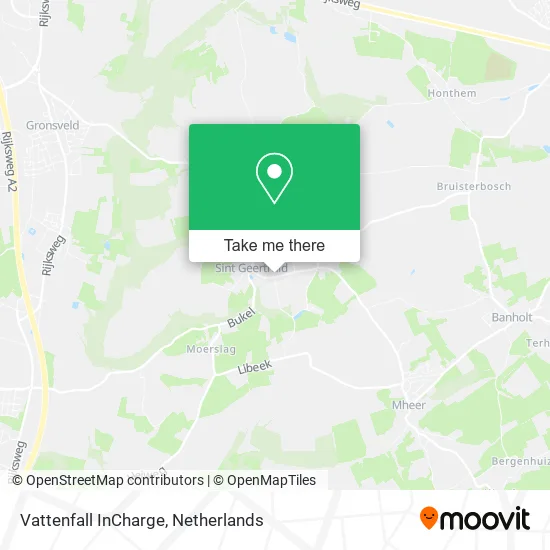 Vattenfall InCharge map