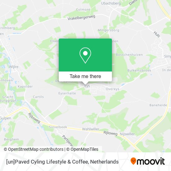 [un]Paved Cyling Lifestyle & Coffee map
