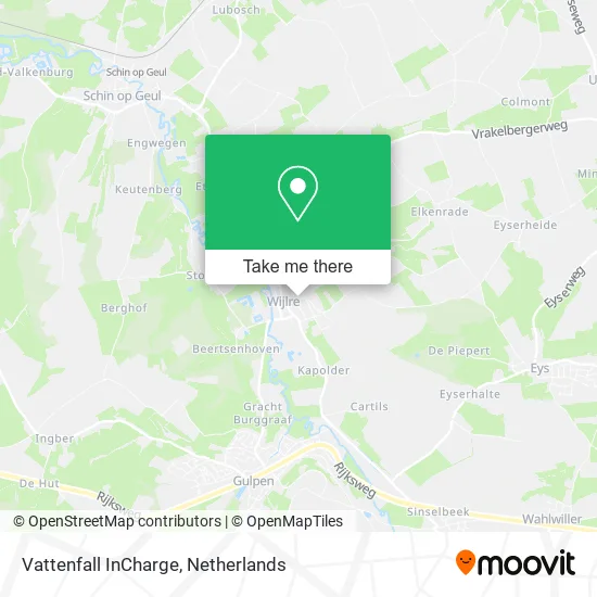 Vattenfall InCharge map