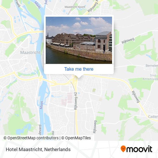 Hotel Maastricht Karte