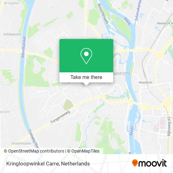Kringloopwinkel Carre map