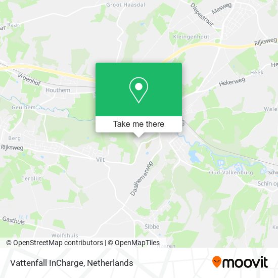 Vattenfall InCharge map