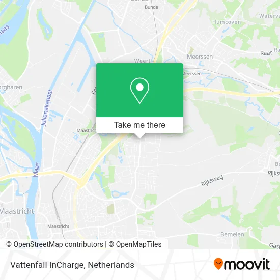 Vattenfall InCharge map