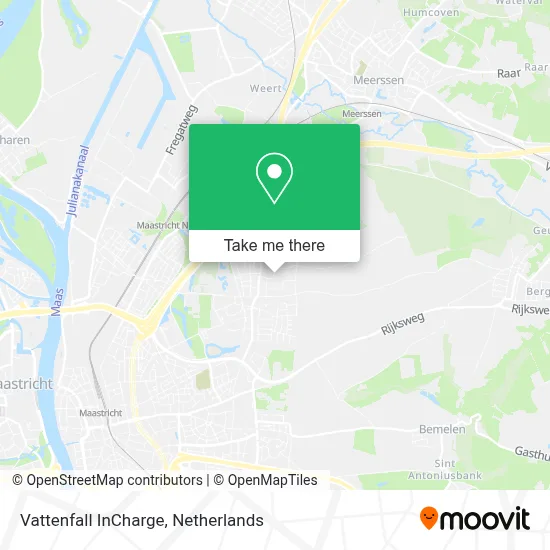 Vattenfall InCharge map