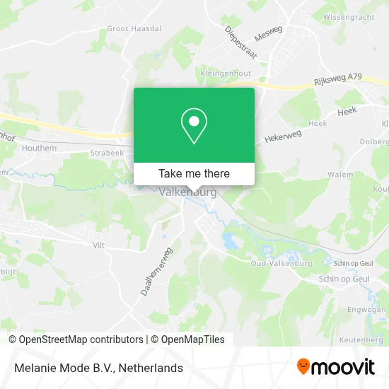 Melanie Mode B.V. map