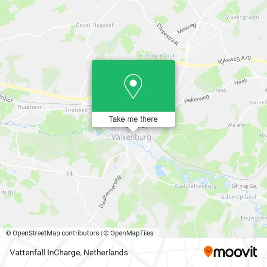 Vattenfall InCharge map