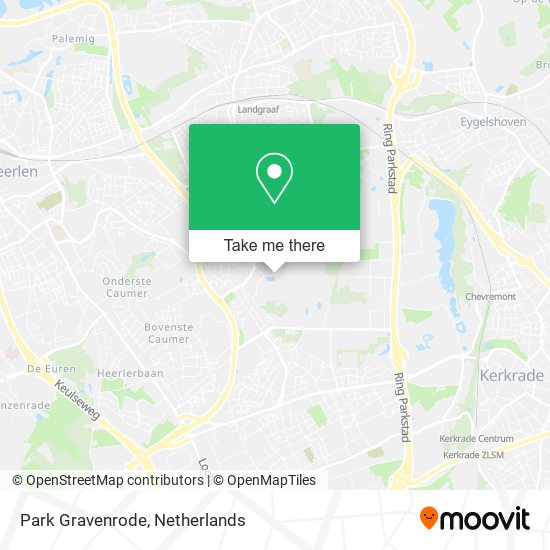 Park Gravenrode map