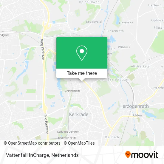 Vattenfall InCharge map