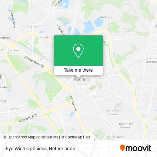 Eye Wish Opticiens map