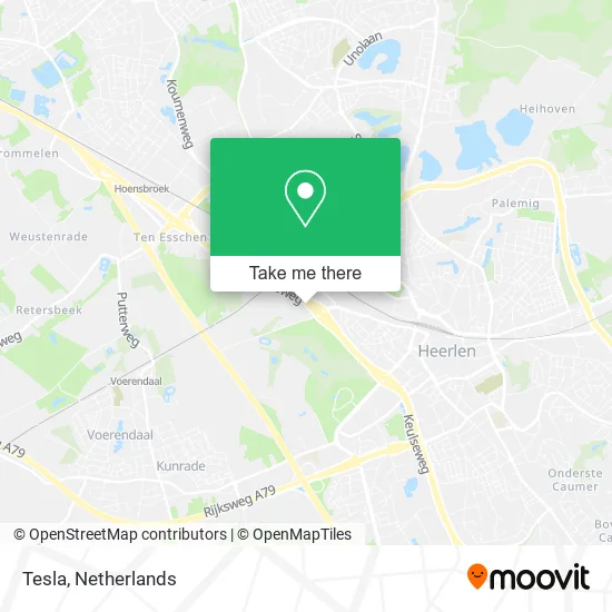 Tesla map