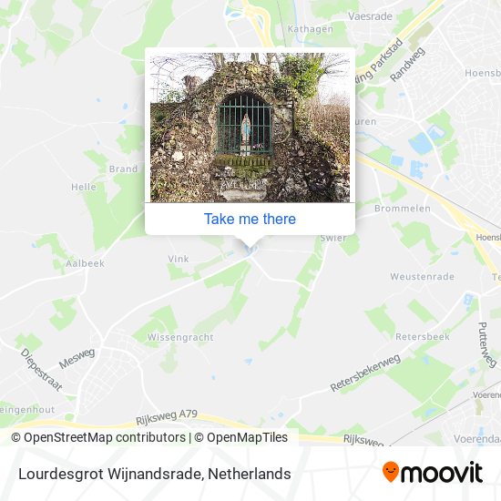Lourdesgrot Wijnandsrade Karte