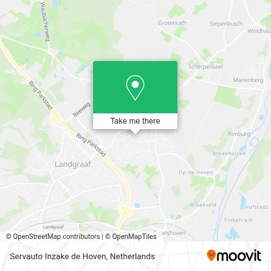 Servauto Inzake de Hoven map