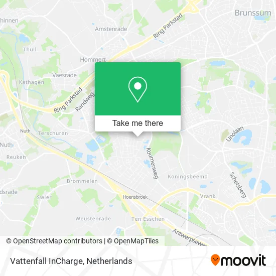 Vattenfall InCharge Karte