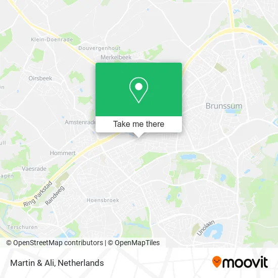 Martin & Ali map