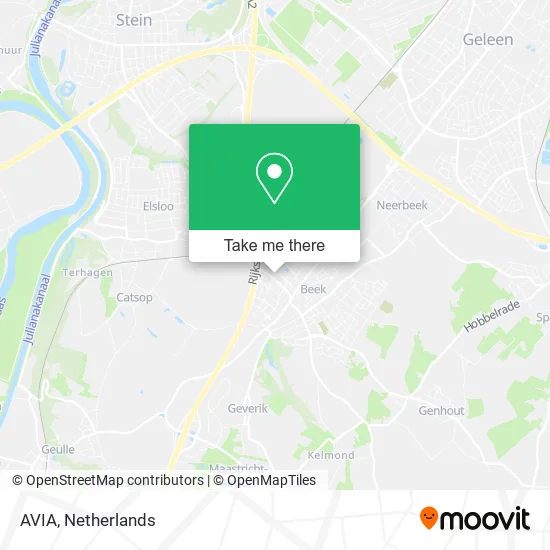 AVIA map