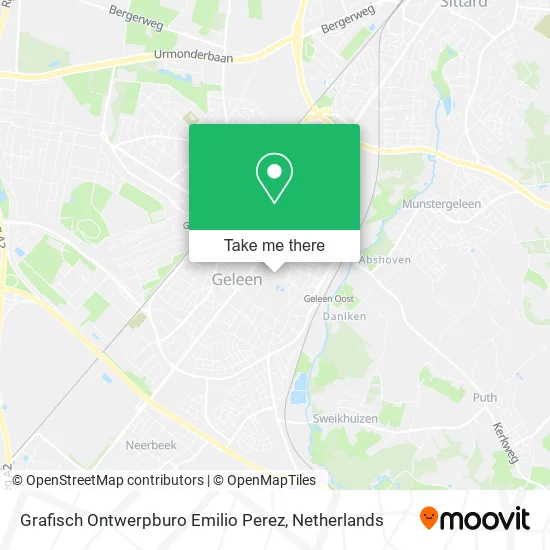 Grafisch Ontwerpburo Emilio Perez map