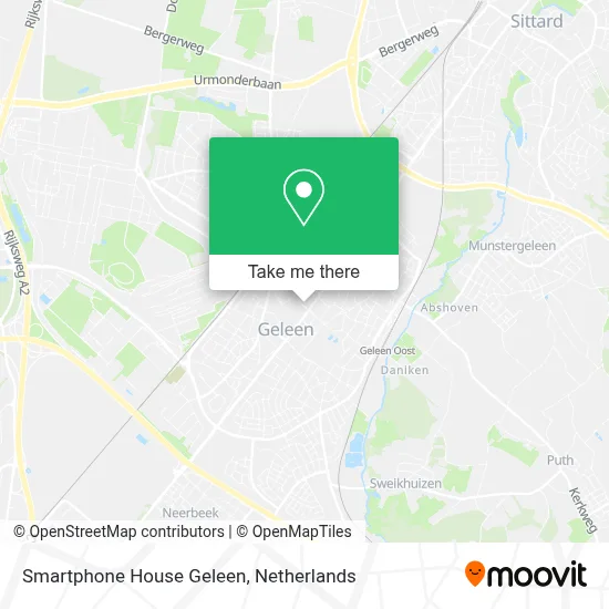 Smartphone House Geleen map