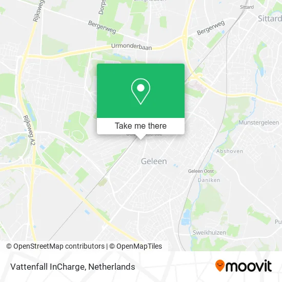 Vattenfall InCharge map