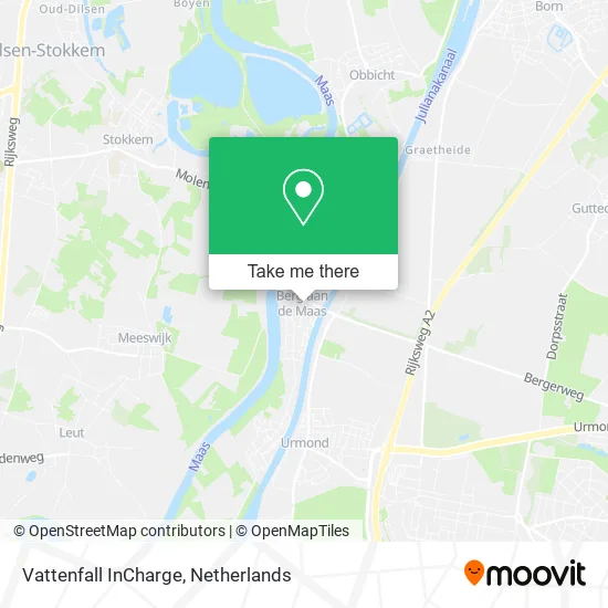 Vattenfall InCharge map