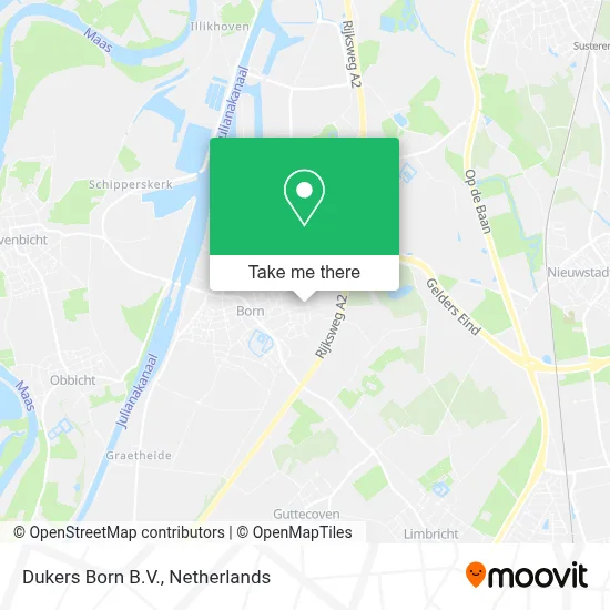 Dukers Born B.V. map