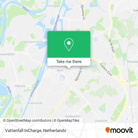 Vattenfall InCharge map