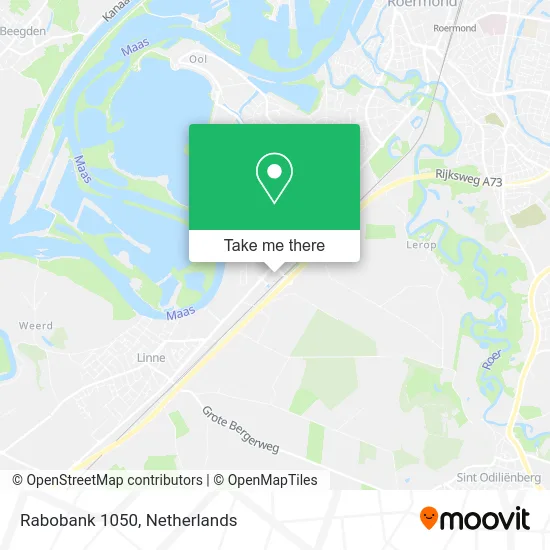 Rabobank 1050 map