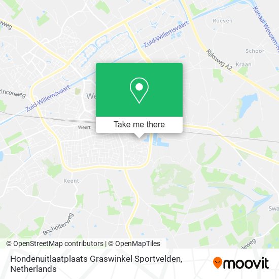 Hondenuitlaatplaats Graswinkel Sportvelden Karte