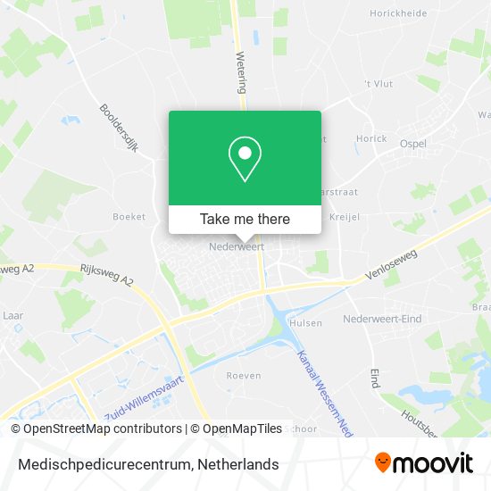 Medischpedicurecentrum map