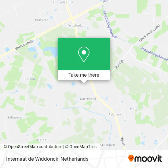 Internaat de Widdonck map