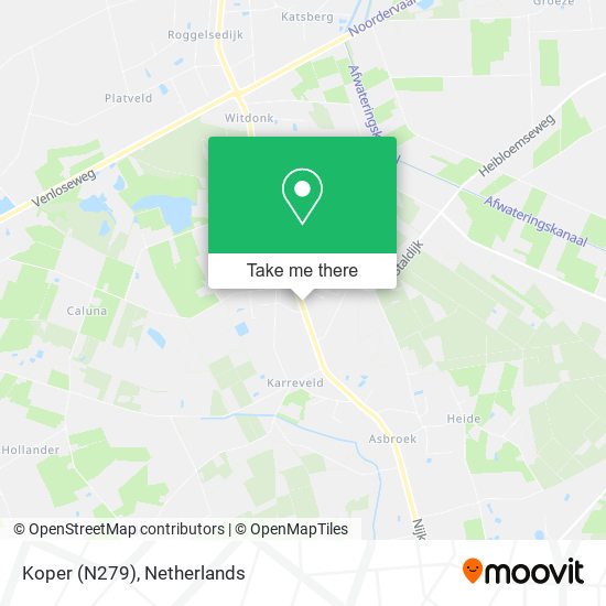 Koper (N279) map