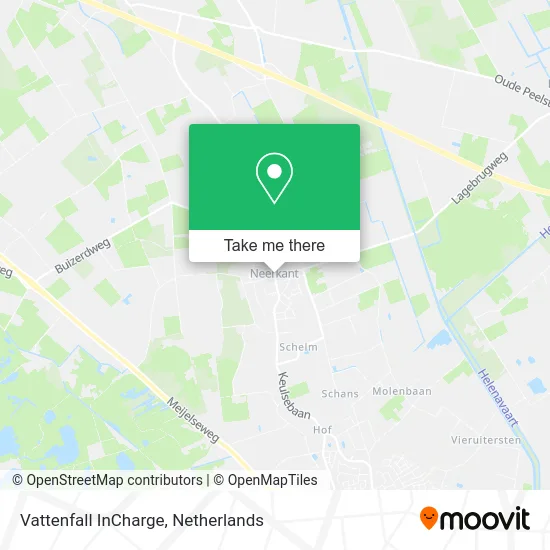 Vattenfall InCharge map