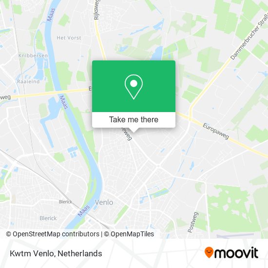 Kwtm Venlo map