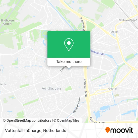 Vattenfall InCharge map