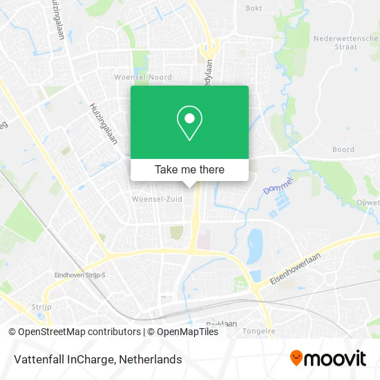 Vattenfall InCharge map