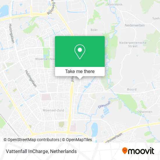 Vattenfall InCharge map