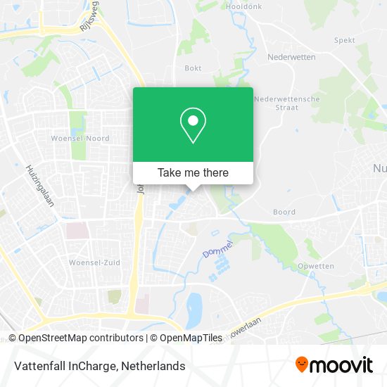Vattenfall InCharge map