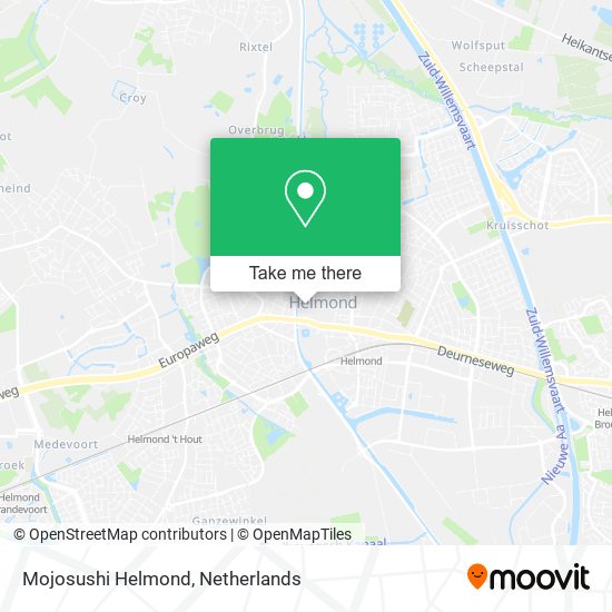 Mojosushi Helmond map