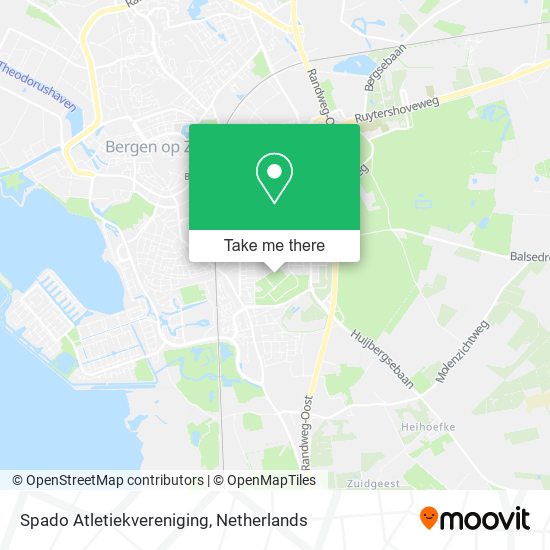 Spado Atletiekvereniging map