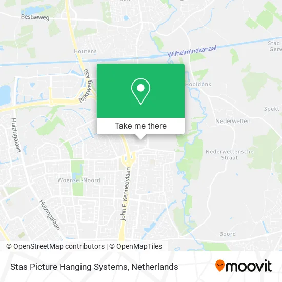 Stas Picture Hanging Systems map