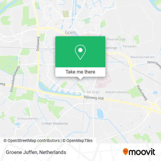 Groene Juffen map
