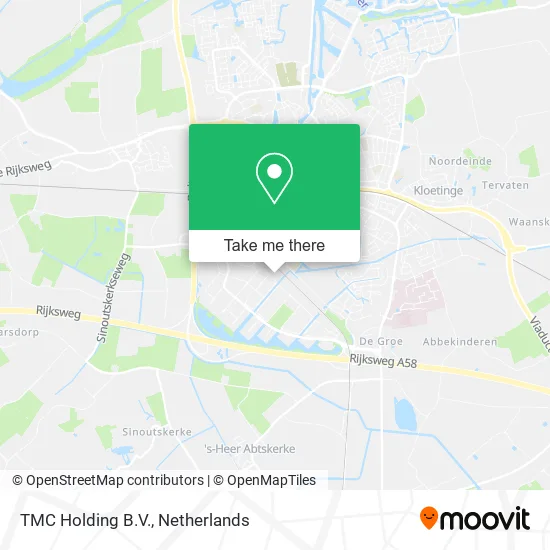 TMC Holding B.V. map