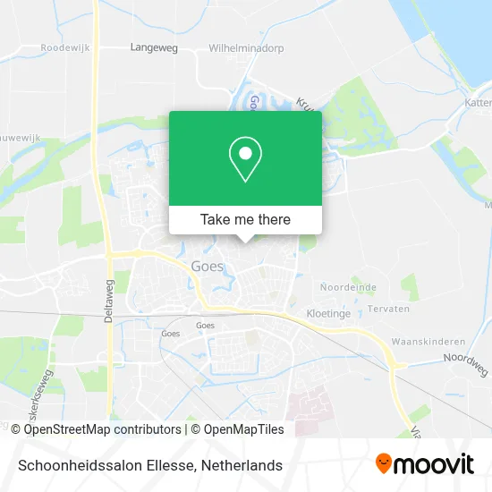 Schoonheidssalon Ellesse map