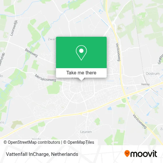 Vattenfall InCharge Karte