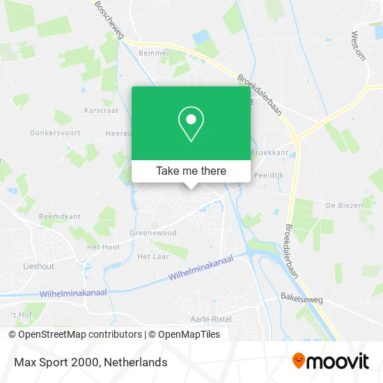 Max Sport 2000 map
