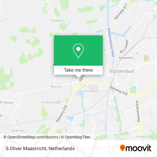 S.Oliver Maastricht map